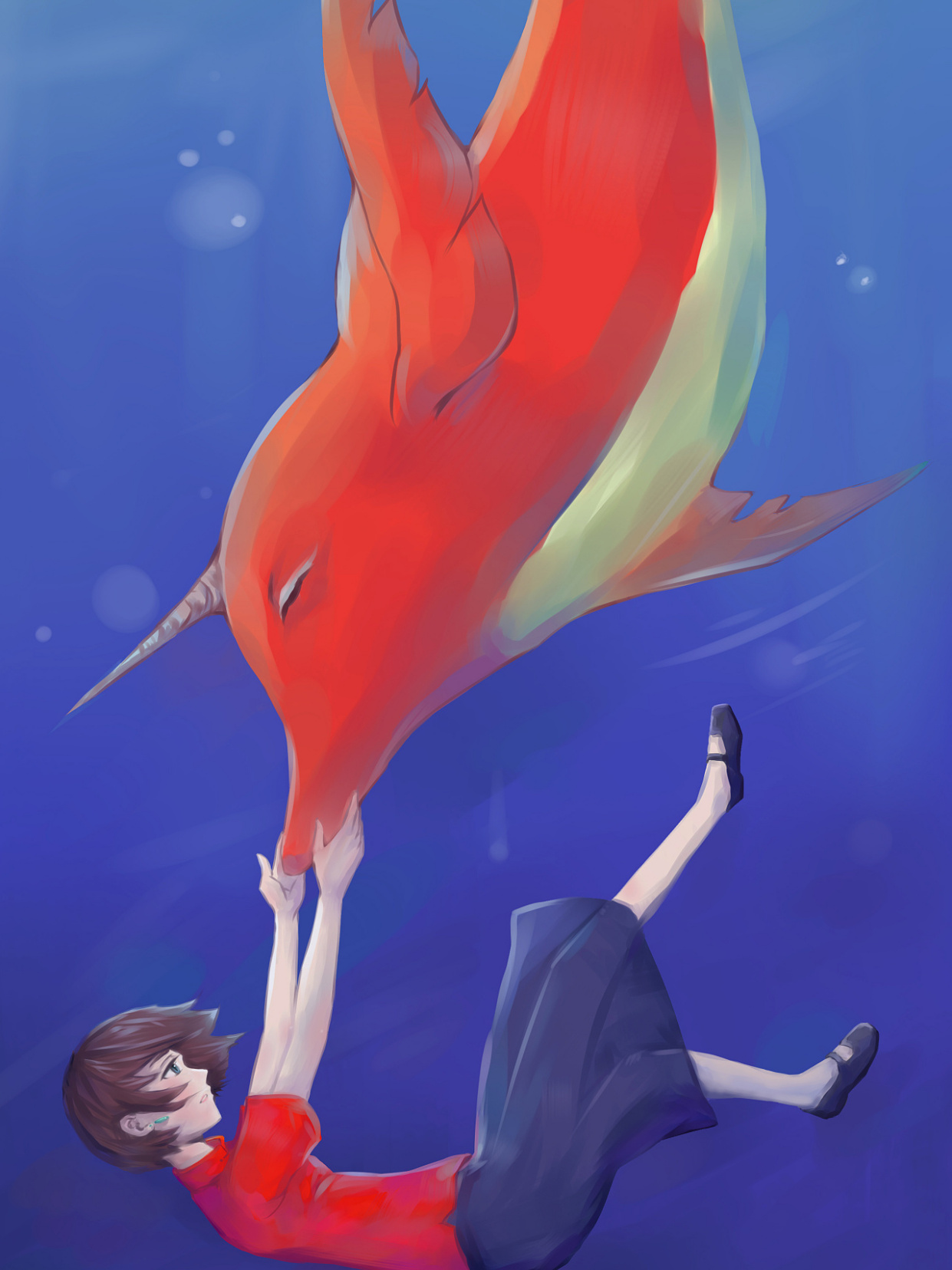 "北冥有鱼,其名为鲲"——大鱼海棠